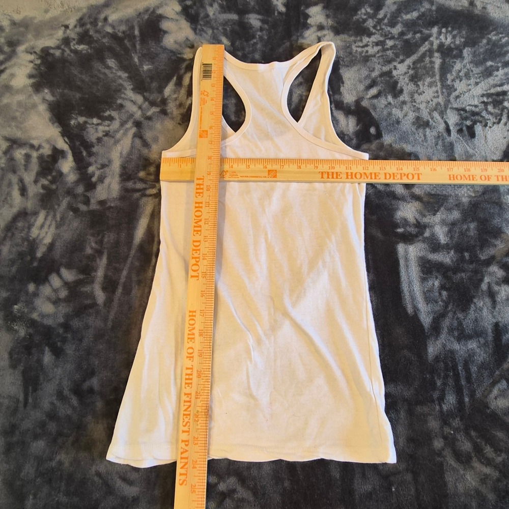 Reserved Van Halen 1984 Album Cover Graphic Racerback Tank Top White Small - Picture 5 of 5